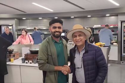 Babar Azam and Sunil Gavaskar